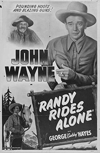 Randy Rides Alone Poster